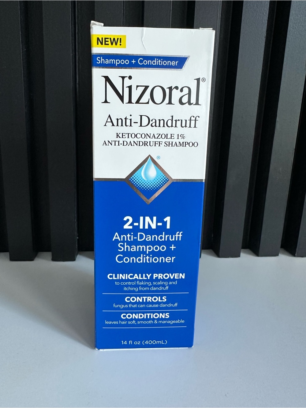 2-in-1 Anti-Dandruff Shampoo + Conditioner - Blue
